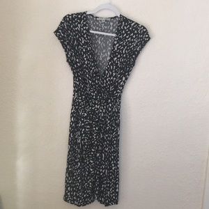 Maggie London wrap dress